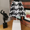 Geometric Black And White Lamp Shade